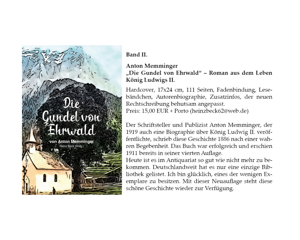 Anton Memminger "Die Gundel von Ehrwald"